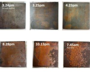 Rust metal quickly